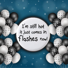 女性のおもしろい誕生日ギフト引用文のボタン 缶バッジ