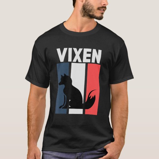女性のためにホット妻の服Vixen Cuckold妻 Tシャツ (正面)