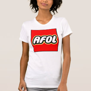 女性のために大きいAFOL - Tシャツ