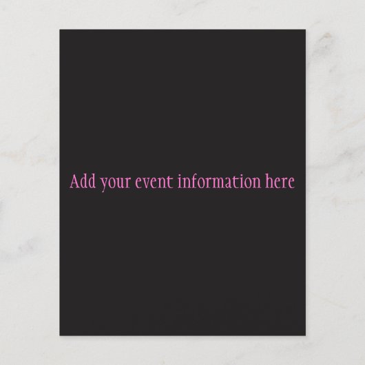 女性のために戦う チラシ (裏面)