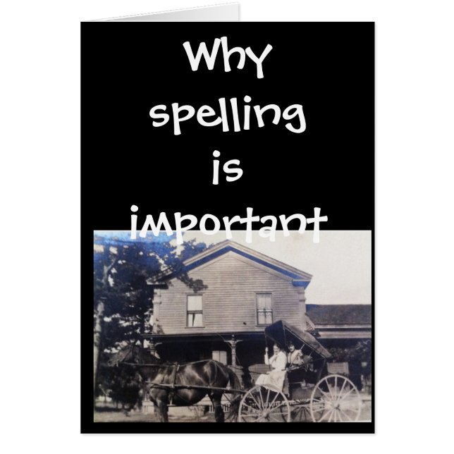 女性のためのおもしろいなスペリングレッスン (正面)