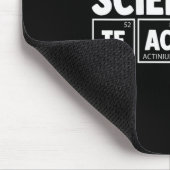 女性のためのおもしろ周期表 科学の先生 ネルドTシャツC マウスパッド (コーナー)