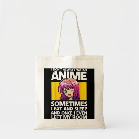 女性のためのアニメ10代のギフト男性アニメMerch An トートバッグ (正面)