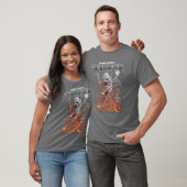 女性のためのアートサーカス・ピエロ・ハロウィンポスター ホラー Tシャツ (ユニセックス)
