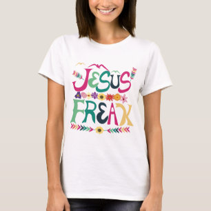 女性のためのイエス・キリストの異常なTシャツ Tシャツ