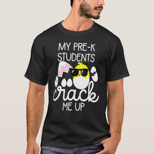 女性のためのイースター就学前教師 Tシャツ (正面)