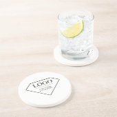 女性のためのギフト追加カスタムロゴ誕生日ママ コースター (側面)