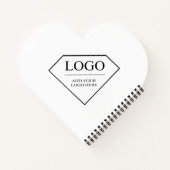 女性のためのギフト追加カスタムロゴ誕生日ママ ノートブック (裏面)