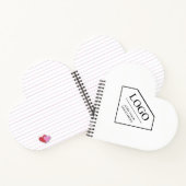 女性のためのギフト追加カスタムロゴ誕生日ママ ノートブック (内部)