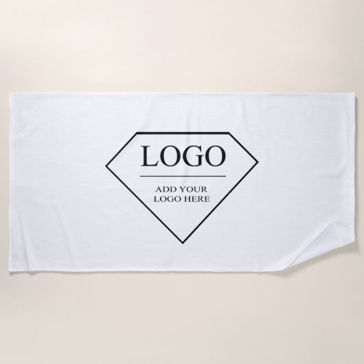 女性のためのギフト追加カスタムロゴ誕生日ママ ビーチタオル (正面)