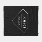 女性のためのギフト追加カスタムロゴ誕生日ママ フリースブランケット (正面(横))