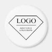 女性のためのギフト追加カスタムロゴ誕生日ママ マグネット (正面)