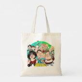 女性のためのギフトGavinアートスタッキーグラフィックおもしろいスGif トートバッグ (裏面)