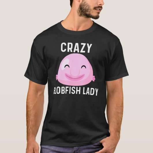 女性のためのクールなメンダコデザイン お母さん 漁師 魚 Tシャツ (正面)