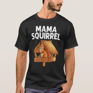 女性のためのクールなリス 母 リス番人 アニ Tシャツ