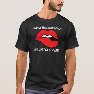 女性のためのクールな口紅 母の日コスメティック メイクアップ Tシャツ