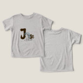女性のためのグレーTシャツをリラックス – Just Chill (デザイン正面&裏面)
