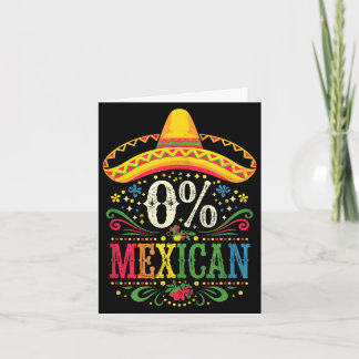 女性のためのシンコ・デ・マヨ 0% メキシカン カード