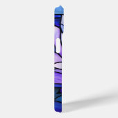 女性のためのステンドグラス蓮の花芸術 Case-Mate iPhoneケース (裏面 / 右)