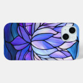 女性のためのステンドグラス蓮の花芸術 Case-Mate iPhoneケース (裏面 (横))