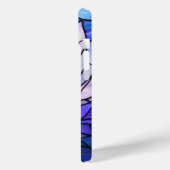 女性のためのステンドグラス蓮の花芸術 Case-Mate iPhoneケース (裏面 / 左)