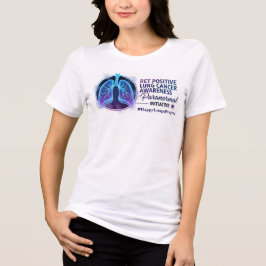 女性のためのハッピー・ランズ・プロジェクト募金Tシャツ v3 トライブレンドTシャツ