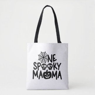 女性のためのハロウィンOne 不気味 Mamma トートバッグ