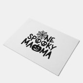 女性のためのハロウィンOne 不気味 Mamma ドアマット (アングル)