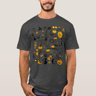 女性のためのハロウィーン,ハロウィンママ秋123 Tシャツ