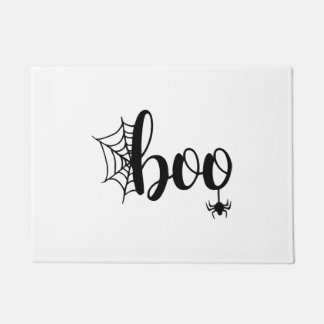 女性のためのハロウィーンHalloween Boo ドアマット