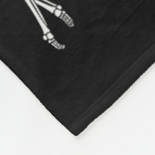 女性のためのバインドティーズのロックアンドロールS私のために フリースブランケット (角)