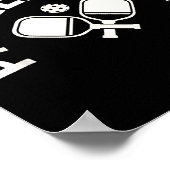 女性のためのピックルボールゲーム ポスター (角)