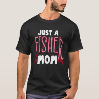 女性のためのフィッシング グラフィック 釣りガール 母のための釣り 4 Tシャツ