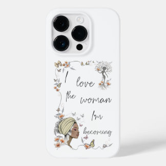 女性のためのフローラルセルフラブギフト Case-Mate iPhone 14 PROケース