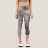 女性のためのボホシックな水最高の色のレギンス カプリレギンス (正面)