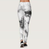 女性のためのボホシックな水最高の色のレギンス レギンス (裏面)