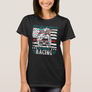 女性のためのレースは私を呼びかわいらし出し、私Raを取る Tシャツ