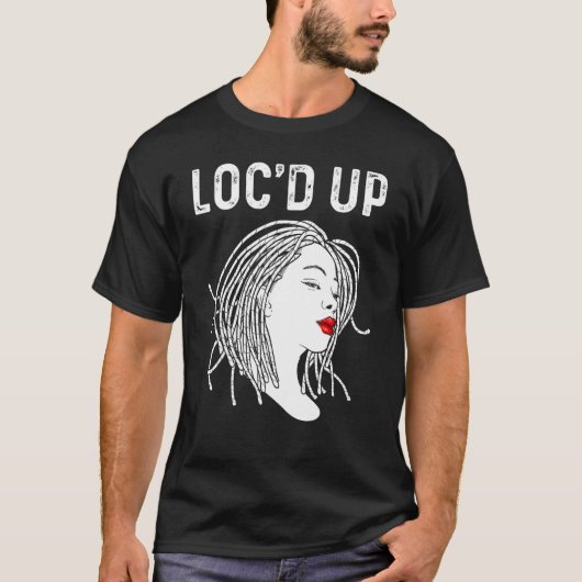 女性のためのロックはドレッドヘアを愛するダースのDreads _8 Tシャツ (正面)