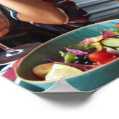 女性のためのワインのポスタおもしろいー，ワインウォールアート， ポスター (角)