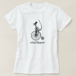 女性のためのヴェロキラプトルのティー Tシャツ