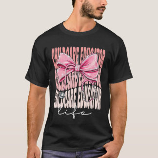 女性のための保育士の日常 ピンクコーデ Tシャツ