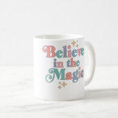 女性のための信じる魔法 コーヒーマグカップ (正面右)