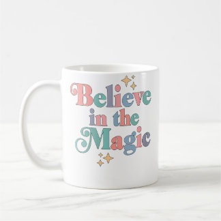 女性のための信じる魔法 コーヒーマグカップ