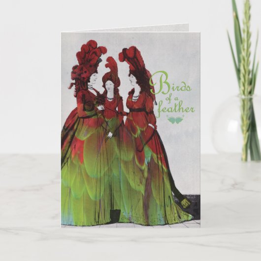 女性のための友情またはバースデー・カード カード (正面)