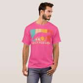 女性のための可愛いキツネママFennecキツネ恋人Arctic Tシャツ (正面フル)