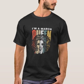 女性のための女性マーチ誕生日が入っ生まれている Tシャツ