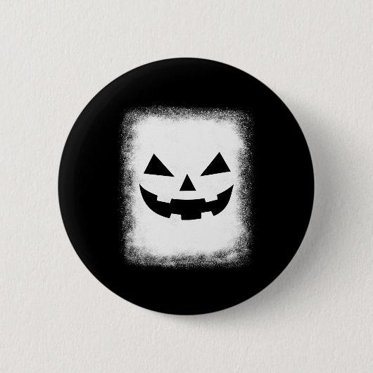 女性のための怖いハロウィーンの衣装ジャックオランテ 缶バッジ (正面)