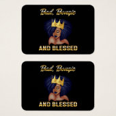 女性のための悪いブギ賛美ーとブギギフト黒 (正面&裏面)