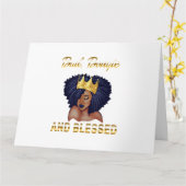 女性のための悪いブギ賛美ーとブギギフト黒 カード (黄色い花)