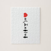 女性のための愛の方程式 ジグソーパズル (縦)